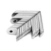 QWORK® Stainless Steel Brackets, Pack of 56 L-Angles, 16 x