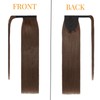 Benehair Real Hair Ponytail Extension, 100% Real Hair Braid Extensions,