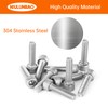 M5-0.8 x 25mm Hex Socket Head Cap Screws Bolts 304