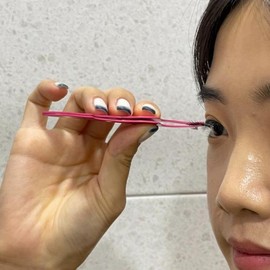 SellerHub Wide-type eyelash clamp tweezers (S10470314) / 와이드형 속눈썹 집게 트위저 (S10470314)