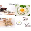 10pcs Egg Molds Egg Shaper Egg Ring For Frying Eggs