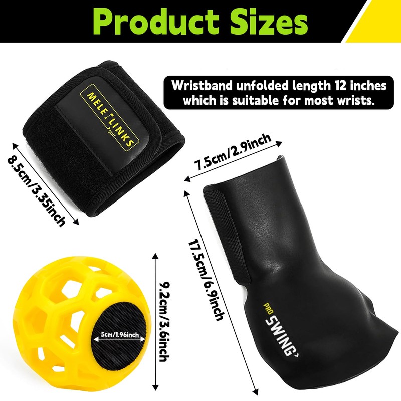 Quixion Golf Swing Trainer Ball, Golf Training Aids, Golf Swing
