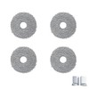 Bycarm Microfiber Mop Cloths Compatible with Roborock Q Revo，Qrevo S,