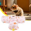 Pet Tunnel, Pet Playing Sleeping Pipe, Foldable Toy Bunny Tunnels