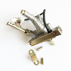 GRILLJOB 1 PC 30° BBQ Grill Gas Valve with Thrower, Valve Stem OD 5/16", Orifice Size: 1.05mm for LP Gas, Fits for 5/8" Manifold Tube