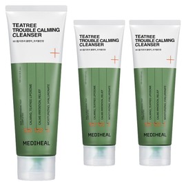 Mediheal Tea Tree Trouble Soothing Cleansing Foam, 120ml, 3 pieces / 메디힐 티트리 트러블진정 클렌징폼, 120ml, 3개