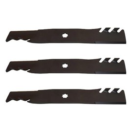 PHUOC LOC THO for 3 Mulching Blades Fits for John Deere GY20852 GX21784 LA140 LA145 LA165 D140 D150 16