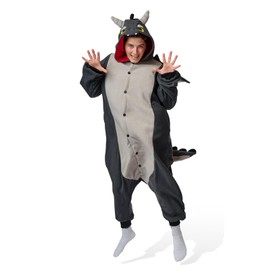 Black dragon Kigurumi Unisex Adult Onesie Pajamas Animal One Piece Costume Cosplay Sleepwear Black dragon Kigurumi Unisex Adult Onesie Pajamas Animal One Piece Costume Cosplay Sleepwear