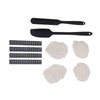 Sourdough Starter Set with Thermometer Strip Cloth Cover Efficient Bread