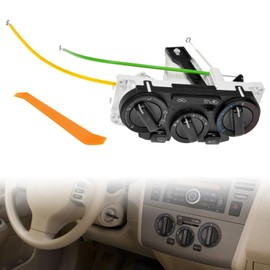 RAGBUSCLE AC Heater Climate Control Module, 1 PC Car 14 Pins Air Conditioning Control Panel, Compatible with Nissan Versa 2007-2011 599-216, 27510EL00A, 27510EL02A