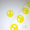 Peace Sign Tanning Bed Stickers 200 Pack