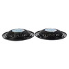 Rockville Pair Rockville RSM65B 6.5" 320 Watt Waterproof Shallow Slim