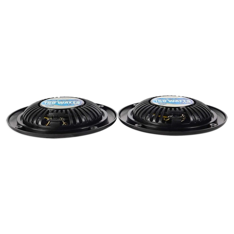 Rockville Pair Rockville RSM65B 6.5" 320 Watt Waterproof Shallow Slim