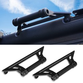Updated Aluminum Grab Handles Compatible with Ford Bronco 2024 2023 2022 2021 Front Seat 2/4 Door Soft & Hard Top, Metal Grip Handles Replacement for Bronco Interior Accessories (Front)
