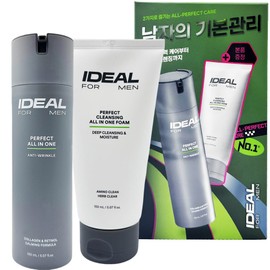 NEW Ideal for Men Perfect Men’s All-in-One 150ml+Cleansing Foam 150ml Special Set / NEW 아이디얼 포맨 퍼펙트 남성올인원 150ml+클렌징폼 150ml 기획 세트