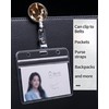 Badge Reels Retractable,Id Badge Holders Retractable,Badge Clips Retractable ID Card