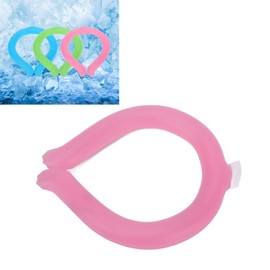 Gugxiom Neck Cooling Wrap Cooling Neck Wraps, Neck Cooling Tube Cooling Products, Cooling Neck Wraps for Summer Heat Cooling Devices for Hot Weather, Ice Pack for Neck Wearable (Pink)