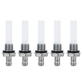 Jeffergarden 5Pcs Filtro de la junta del tanque de gasolina del metal para GX160 GX200 GX240 GX270 GX340 GX390