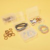 4 Pcs Mini Clear Plastic Storage Containers Box, 3.7x2.5x1 Inches