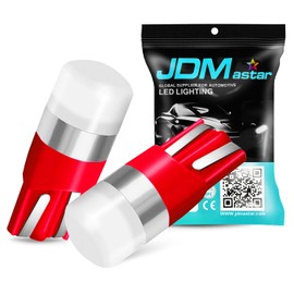 JDM ASTAR U1 High Performance 1:1 Design 194 168 2825 W5W T10 Brgiht Red LED Bulbs