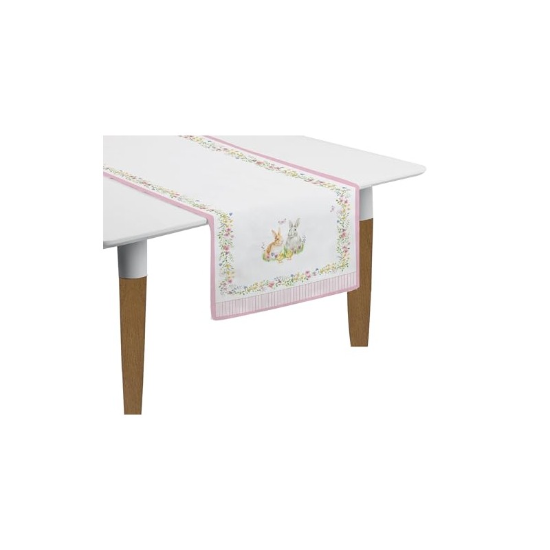 Happy Easter Set of 2 Table Runners 45 x 140