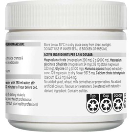 Blackmores Sleep Sound Magnesium Powder 187.5g