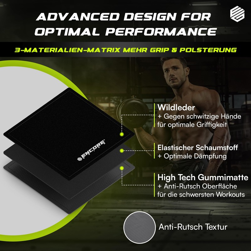 Encore Grips® Grip Pads, Grip Aids for Strength Training, Fitness,