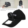 Portable USB Rechargeable Fan Hat Adjustable Adult Unisex Sun UV