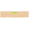 teemando® Brand Mini Spirit Level 15 cm Ash Wood Level