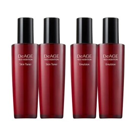 Charmzone Deage Red Edition 2+2 Basic Duo Set Skin Lotion 120ml single item, total of 4 items / 참존 디에이지 레드 에디션 2+2 기초 듀오세트 스킨 로션 120ml 단품 총 4개