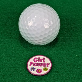 Foretra - Marcador de pelota de golf con clip magnético para sombrero de golf, accesorios de golf, divertidos regalos de golf, decoración de golf para hombres amantes del golf