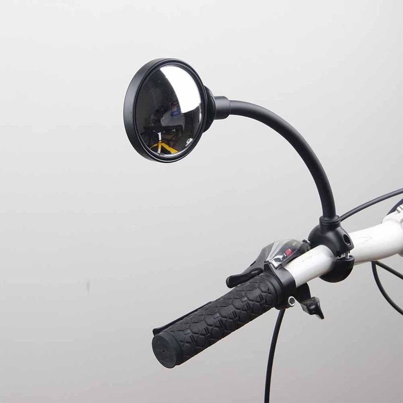 Bike Bicycle Rearview Mirror Handlebar Adjustable Mirror Rear Back View