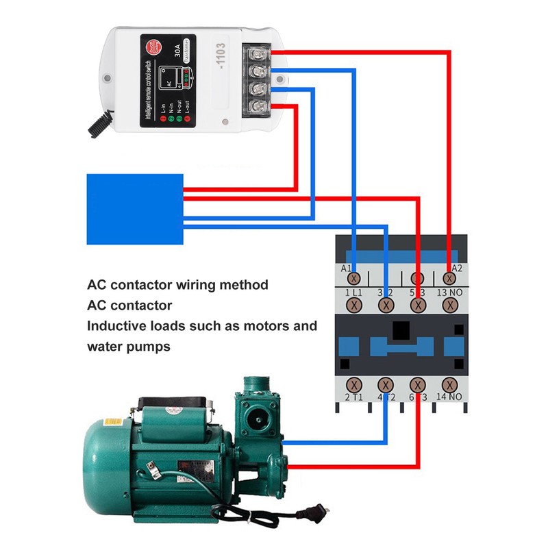 Remote Control Switch 30A Relay 3km Control Range Wireless Remote