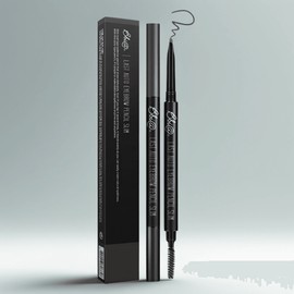 Anjumain BIA Last Auto Eyebrow Pencil Slim 0.06g, S1 Charcoal S, 1 piece / 삐아 라스트 오토 아이브로우 펜슬 슬림 0.06g, S1차콜S, 1개