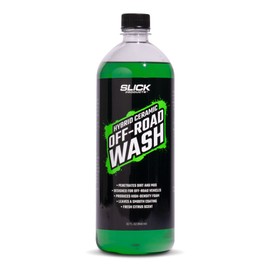 Slick Products Total Off-Road Wash Thick Foaming Cleaning Solution Dirt Bike, UTV, Truck, Offroad Car Wash Soap Foam Cannon or Foam Gun, Sprayer, Bucket - 32 oz.