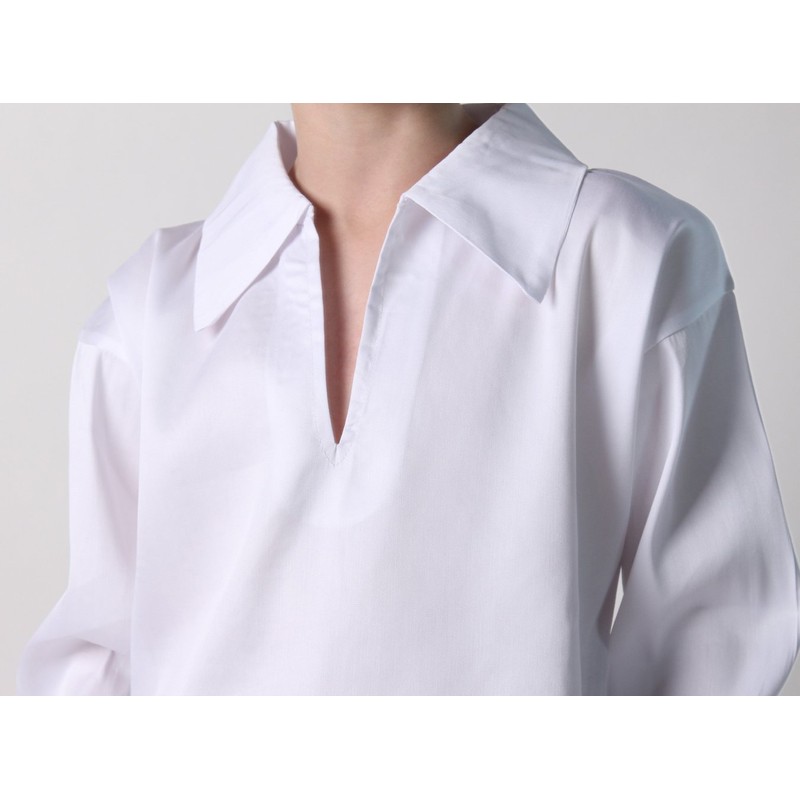 Making Believe Boys Classic Renaissance Shirt, White (Large 10-12, White)