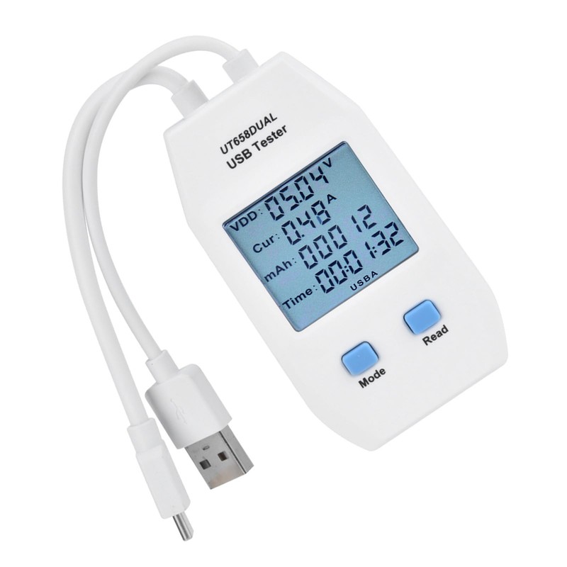 USB Voltage Tester Mini Digital Voltmeter Ammeter Detector Multimeter Power