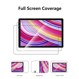 toergy for DOOGEE Tab A9+ / A9 Pro+ 11 Inch Tablet Screen Protector– Ultra Clear, 9H Hardness Anti-Scratch, Anti-Fingerprint, Bubble-Free & Ultra Resistant,2 Pack