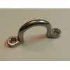 (2) Trailer Tie Loop 2" I.D. Aluminum Bolt-On Lashing Rope