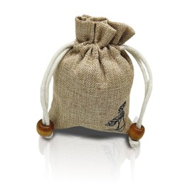 20PCS Drawstring Gift Bags Empty Sachet Bags for Jewelry and Lavender, Soft Breathable Washable Pouches, Storage Bags for Organizing(Linen，3.15 * 3.94 inch)