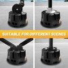 HOXWELL 4PCS 6''H RV Trailer Jack Block with Bag, Camper
