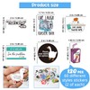 OCQOTAT 120pcs Funny Waterproof Stickers Adults Meme Prank Sarcastic Stickers