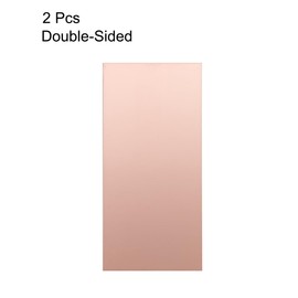 sourcing map 2pcs 200x100mm Double Sided Copper Clad Laminate PCB Circuit Board FR4 1.5mm Thickness DIY Prototyping PCB Board