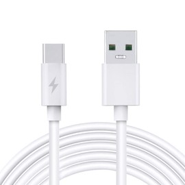 SapplySource 3.3ft White 5A Fast USB-C Type-C Charger Charging Cable Cord for Sony WH-XB900N Wireless Noise Cancelling Headphone Power Data Sync Cable Lead