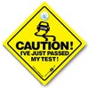Caution I've Just Passed My test Car Sign, New Driver