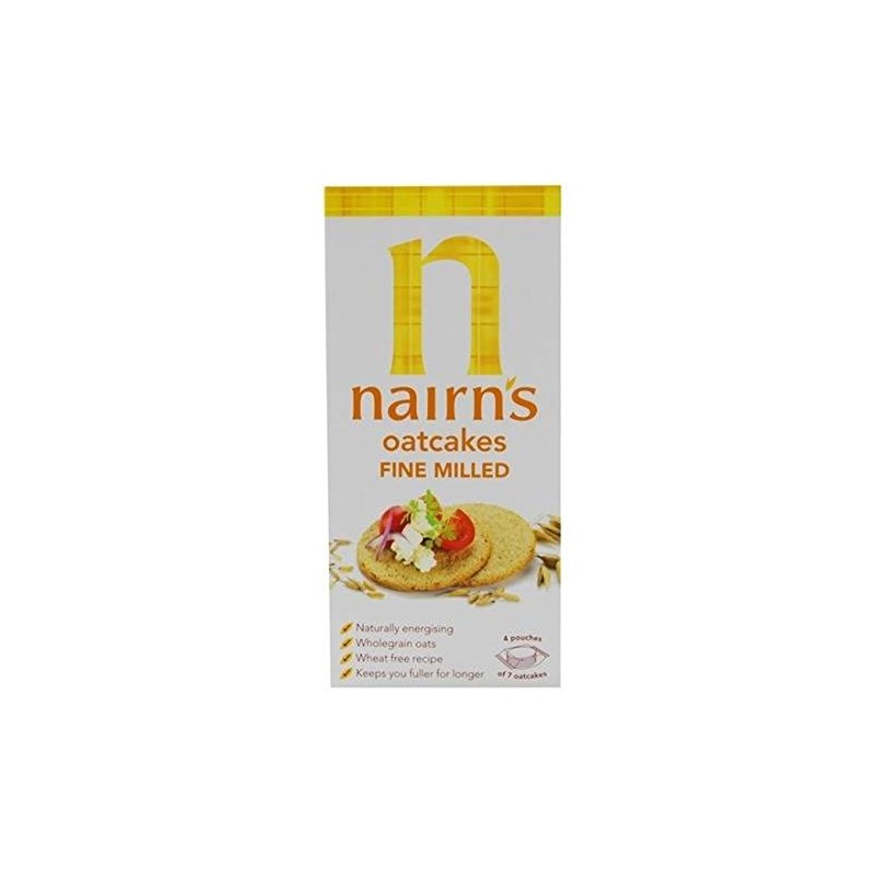 Nairns | Oatcakes - Fine | 7 x 218g