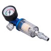 Spray Gun Air Regulator Aluminum Alloy Plastic In Line Water