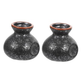 GLEAVI 2Pcs Creative Toothpick Holder Decorative Mini Flower Vase for Desktop for Home and Office Decor for Arranging Flowers and Special Occasions