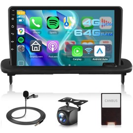 4G+64G Android Stereo for Volvo S40/C30/C70 2006-2012 Radio Upgrade 9 Inch IPS Touch Screen Head Unit, Driauto Car Stereo with Wireless Carplay Android Auto GPS WIFI DSP Bluetooth FM RDS Backup Camera