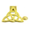 Irish Brass Trinity Knot Door Knocker in a Matching Box